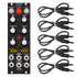 Bundle collage image showing Tiptop Audio Z5000 Multi Effects Module - Black Panel BLACK CABLE KIT bundle