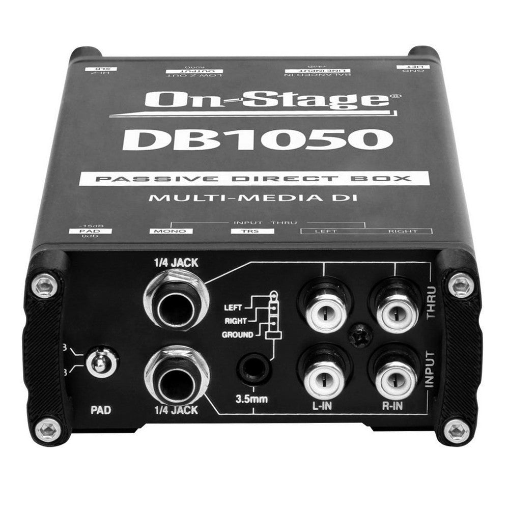 On-Stage DB1050 Passive Multi-Media DI Box – Kraft Music