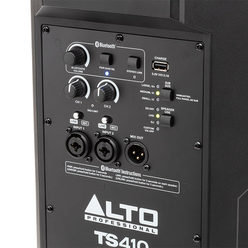 Alto TS410 10" 2-Way Powered Speaker, View 5