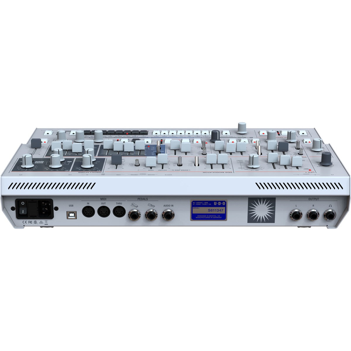 UDO Audio Super 6 Desktop 12-Voice Polyphonic Synthesizer View 2