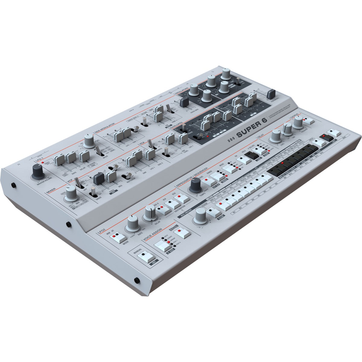 UDO Audio Super 6 Desktop 12-Voice Polyphonic Synthesizer CABLE KIT