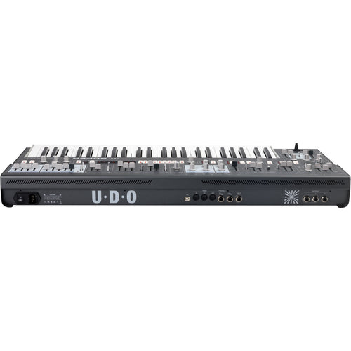 UDO Audio Super 6 12-Voice Polyphonic Keyboard Synthesizer - Black View 2
