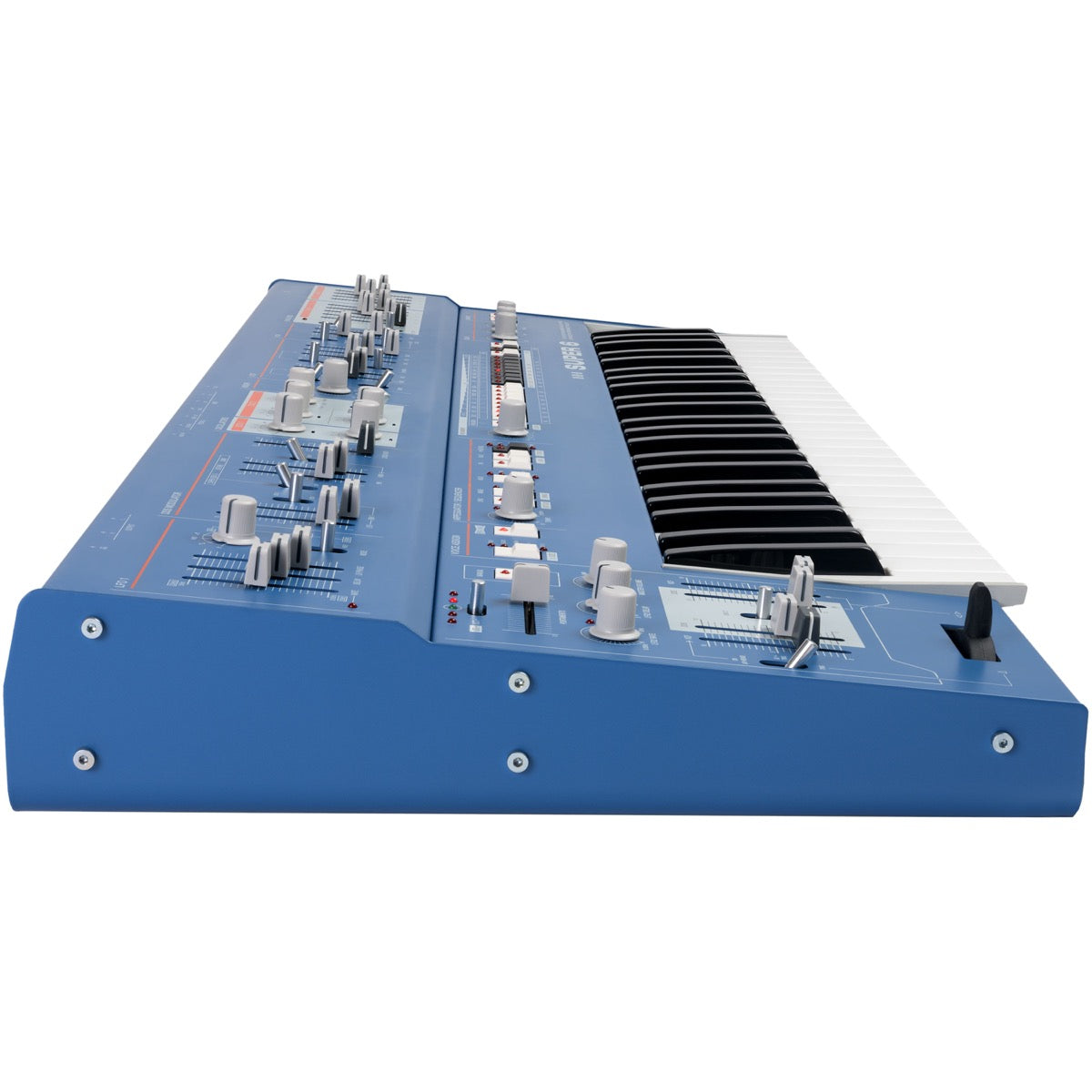 UDO Audio Super 6 12-Voice Polyphonic Keyboard Synthesizer - Blue