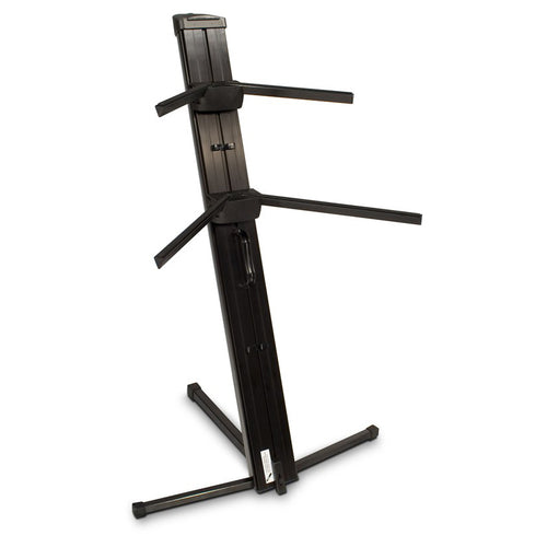 Ultimate APEX AX-48 Pro Two-Tier Column Keyboard Stand - Black, view 1