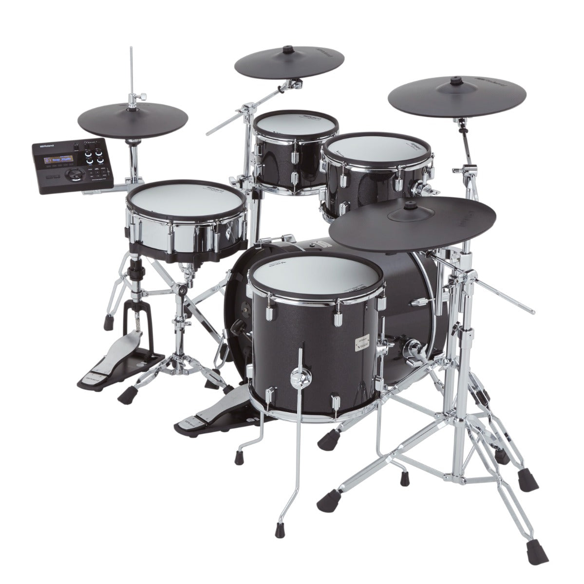 Roland VAD507 V-Drums Acoustic Design 5pc Kit COMPLETE DRUM BUNDLE 