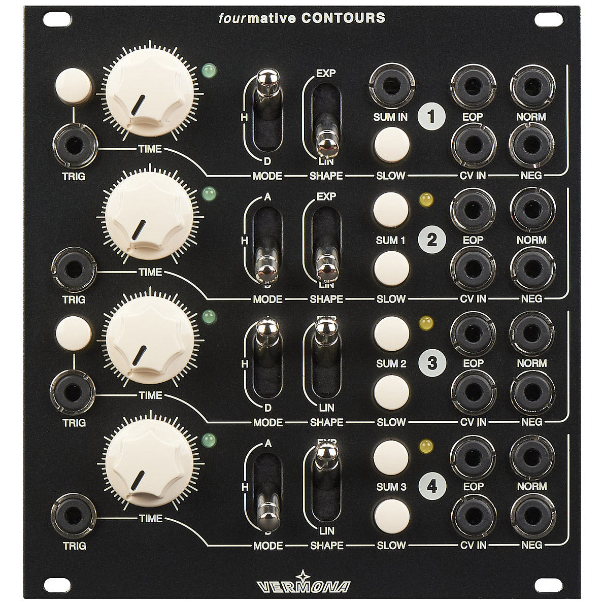 Vermona fourMative CONTOURS Envelope Generator Eurorack Module