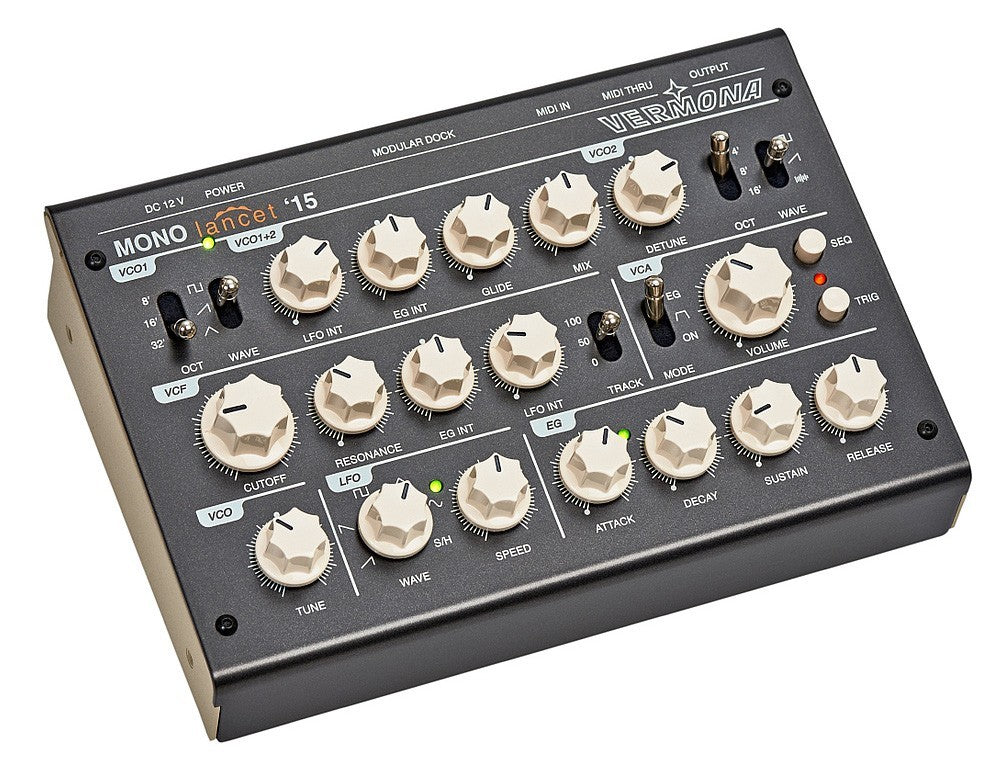 Vermona Mono Lancet '15 Monophonic Analog Desktop Synthesizer