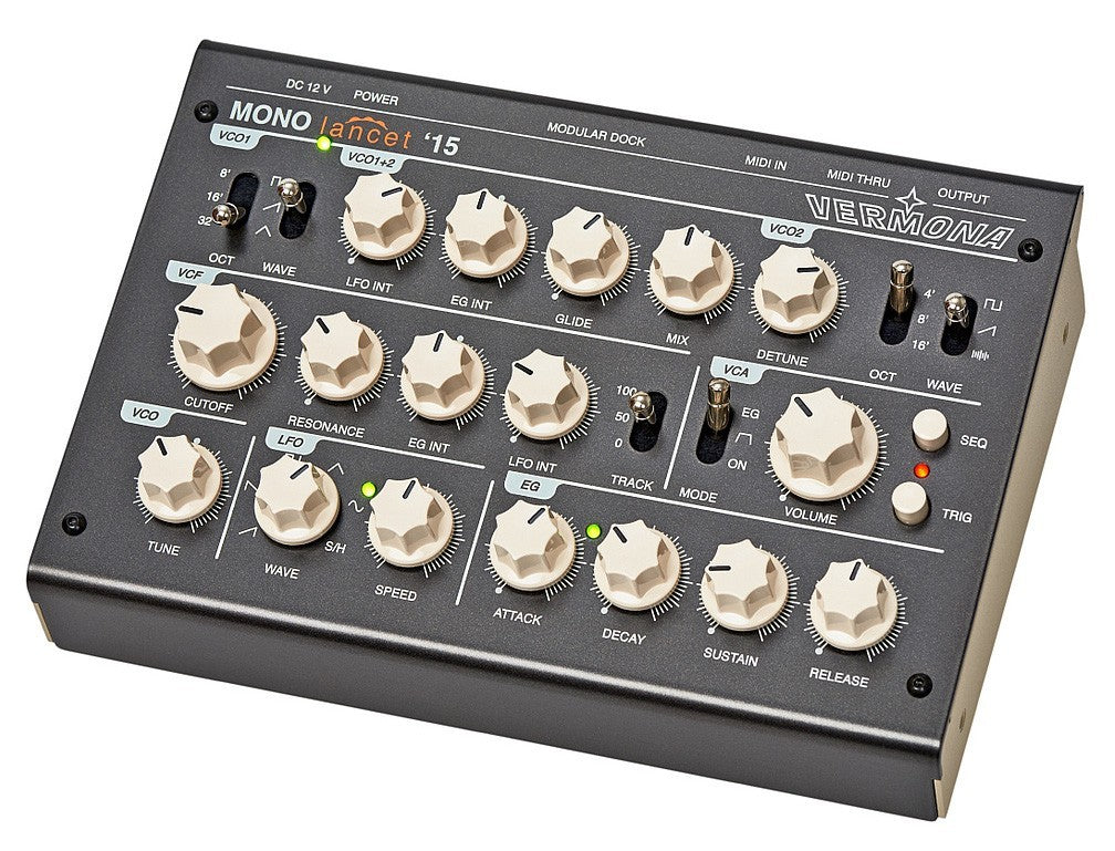 Vermona Mono Lancet '15 Monophonic Analog Desktop Synthesizer