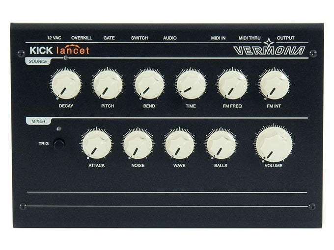 Vermona Kick Lancet Desktop Analog Kick Drum Generator Module – Kraft Music