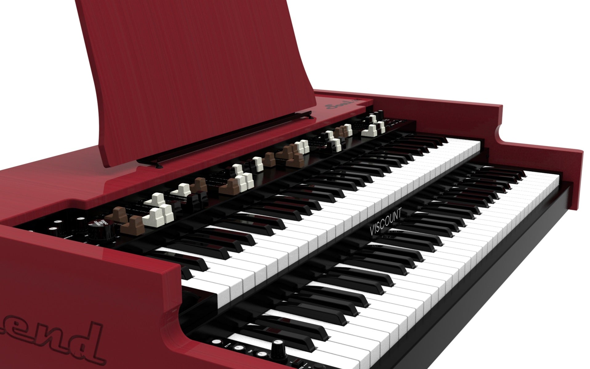 Viscount Legend SOUL 261 Digital Tonewheel Organ, View 4