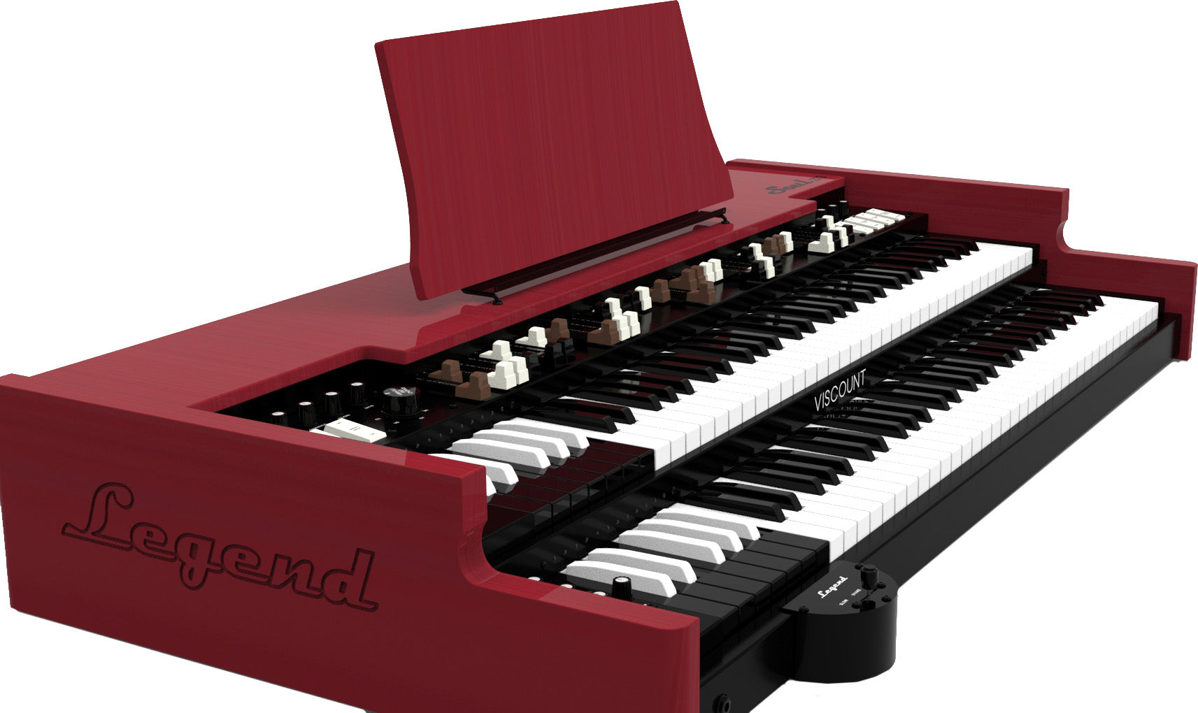 Viscount Legend SOUL 273 Digital Tonewheel Organ, View 5