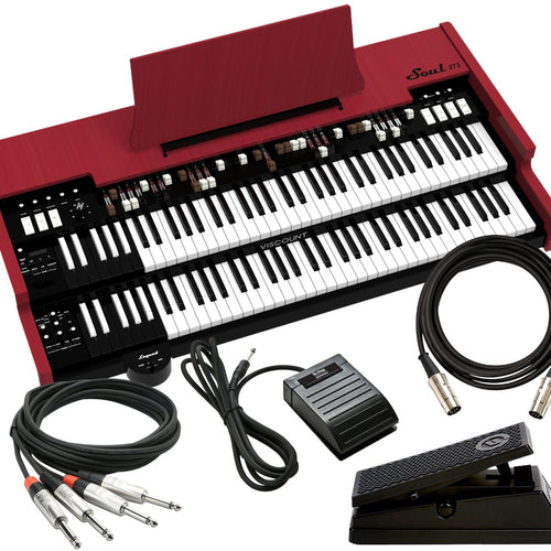 Viscount Legend SOUL 273 Digital Tonewheel Organ with Cables and Pedals