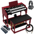 Viscount Legend SOUL 273 Digital Tonewheel Organ shown with included bundle accessories