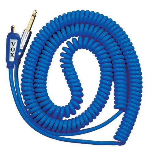 Vox VCC Vintage Coiled Cable - Blue