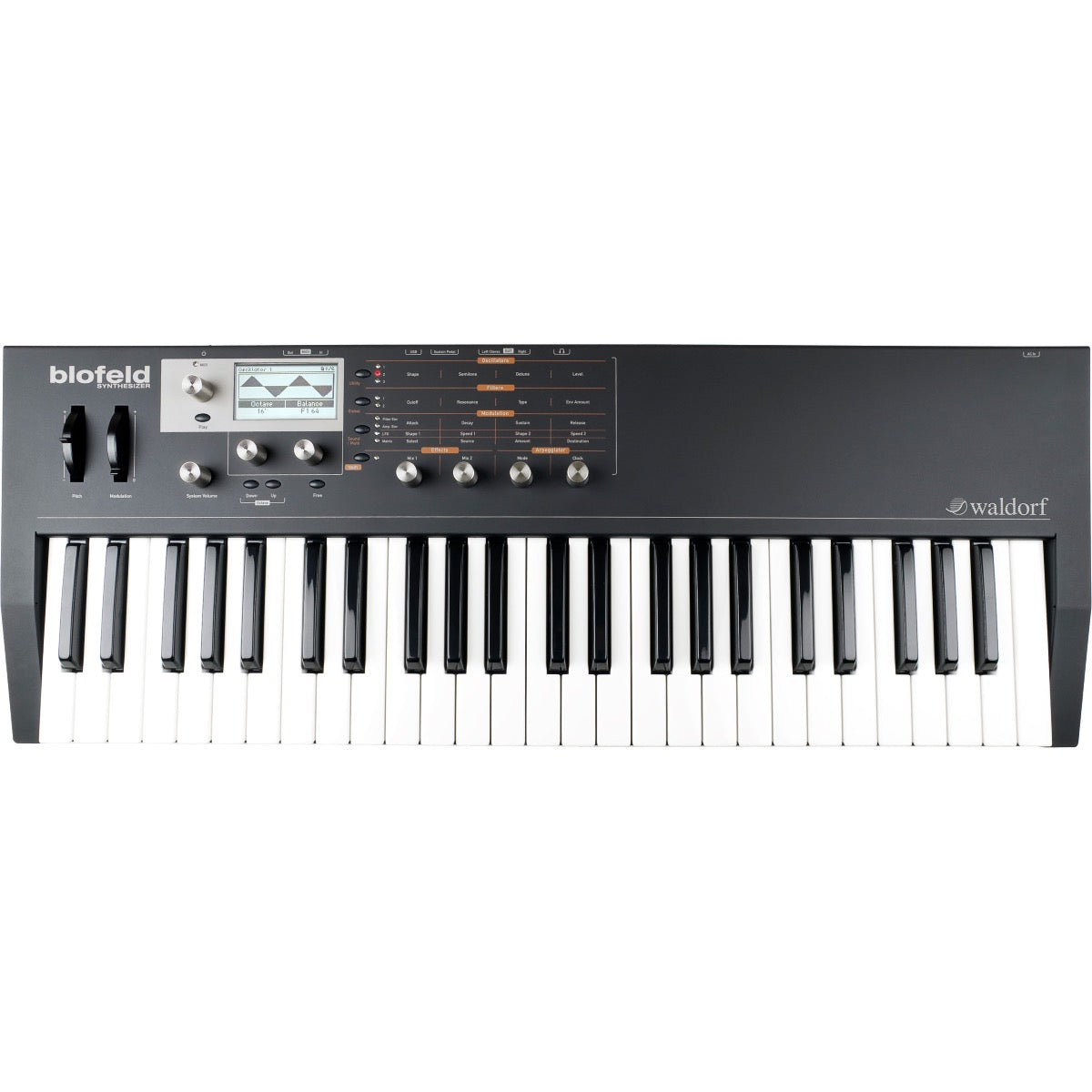 Waldorf Blofeld Keyboard Synthesizer - Black / Shadow Edition View 1