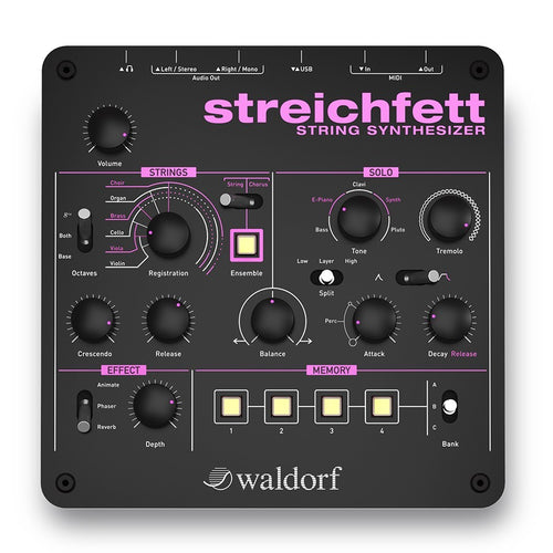 Waldorf Streichfett String Synthesizer Desktop Module