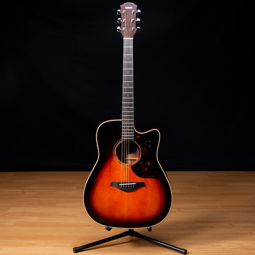 Yamaha A3M Acoustic-Electric Guitar - Tobacco Sunburst view 2