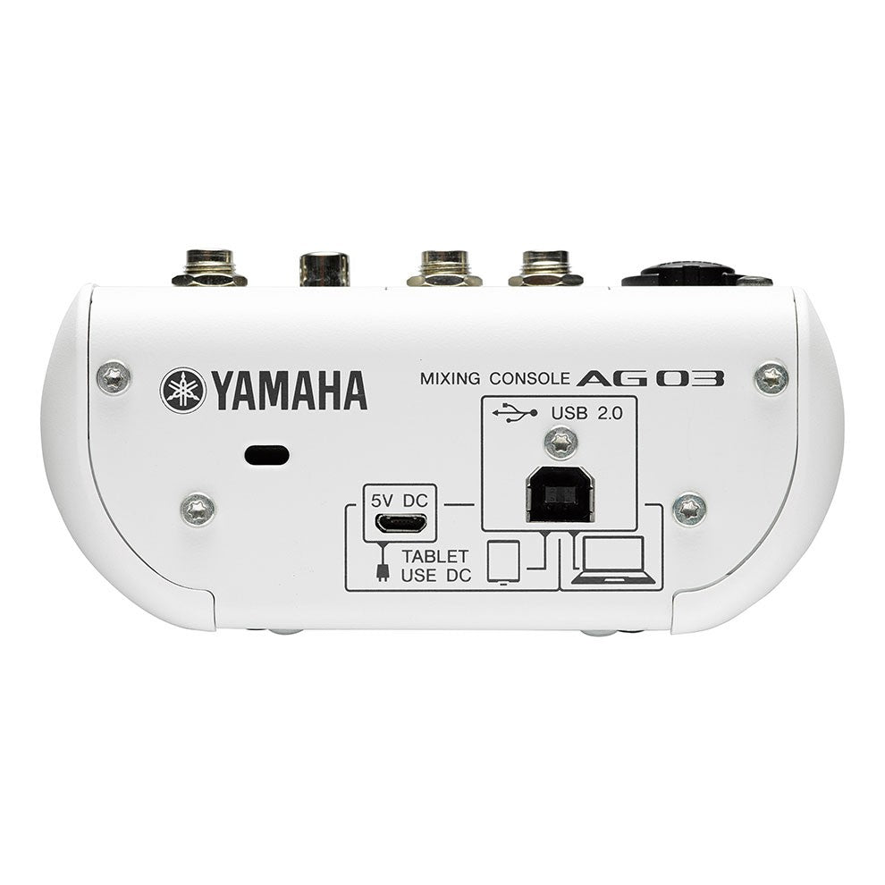 Yamaha AG03 Three Channel Mixer and USB Audio Interface PODCASTING ...