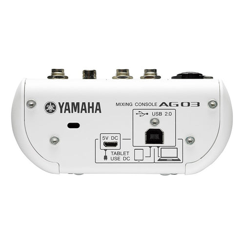 Yamaha AG03 Mixer and USB Audio Interface