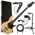 Collage image of the Yamaha BB234 Electric Bass Guitar - Yellow Natural Satin COMPLETE BASS BUNDLE