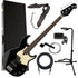 Collage image of the Yamaha BB434 Electric Bass Guitar - Black COMPLETE BASS BUNDLE