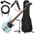 Collage image of the Yamaha BB434 Electric Bass Guitar - Ice Blue BASS ESSENTIALS BUNDLE
