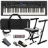 Collage image of the Yamaha CK61 Stage Keyboard STAGE ESSENTIALS BUNDLE