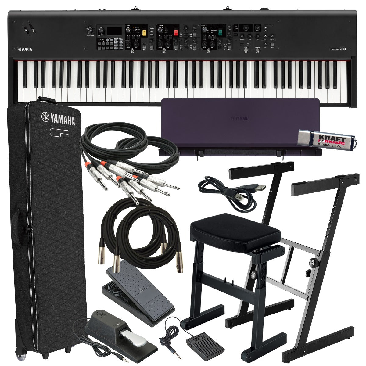 Yamaha CP88 Stage Piano STAGE RIG