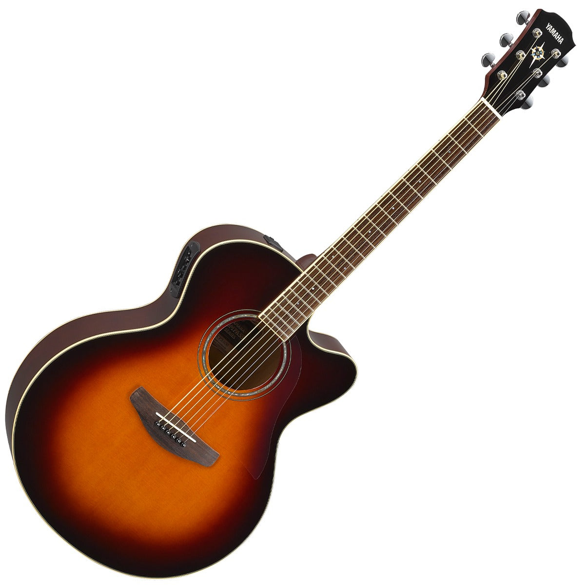 Yamaha CPX600 Acoustic-Electric Guitar - Sunburst STAGE ESSENTIALS BUNDLE