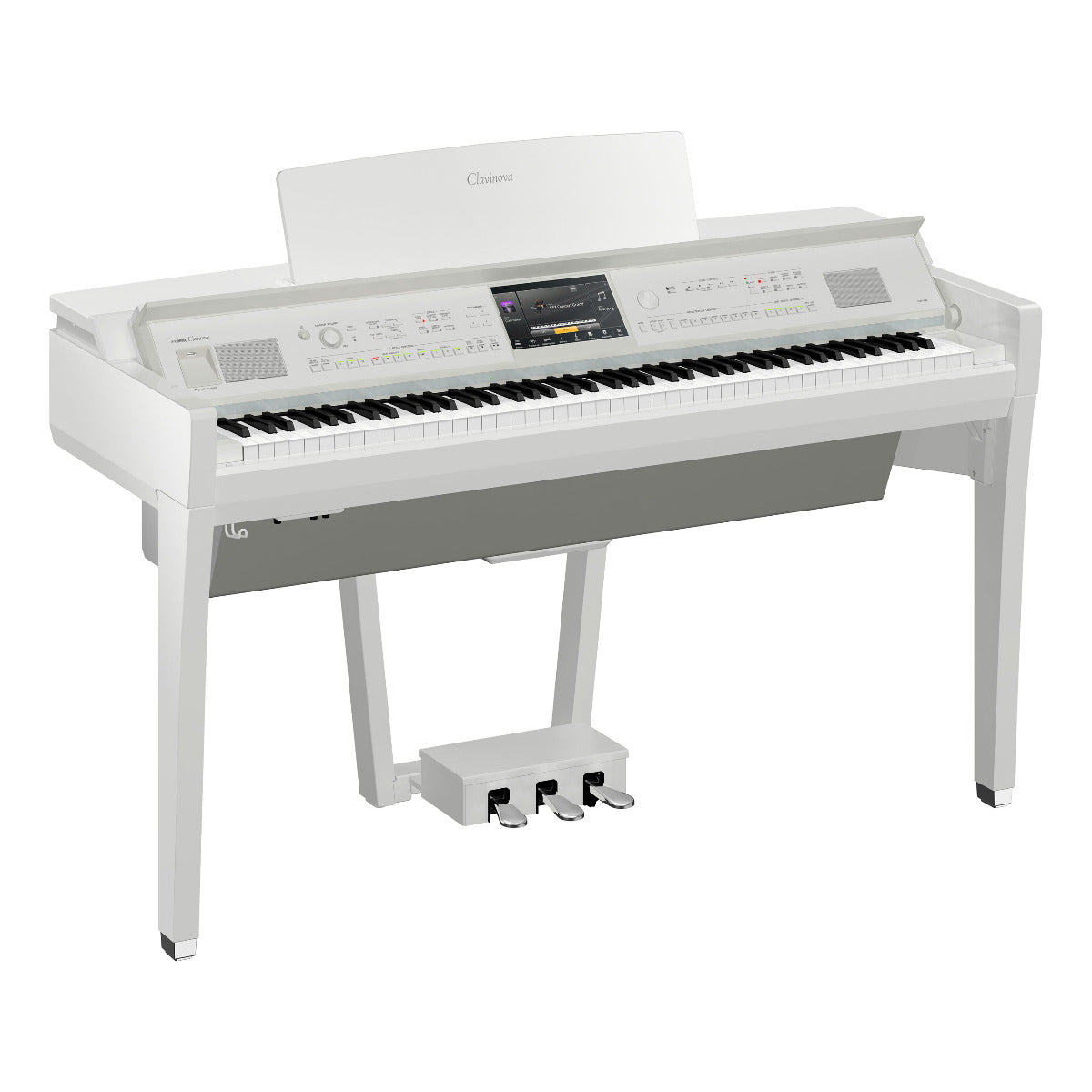 Yamaha Clavinova CVP-809 Digital Piano - Polished White – Kraft Music