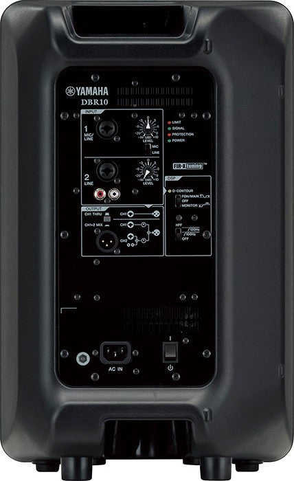 Yamaha DBR-10 Powered PA Speaker AUDIO ESSENTIALS BUNDLE
