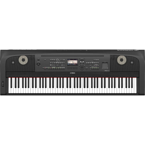 Top view of Yamaha DGX-670 Portable Grand Digital Piano - Black
