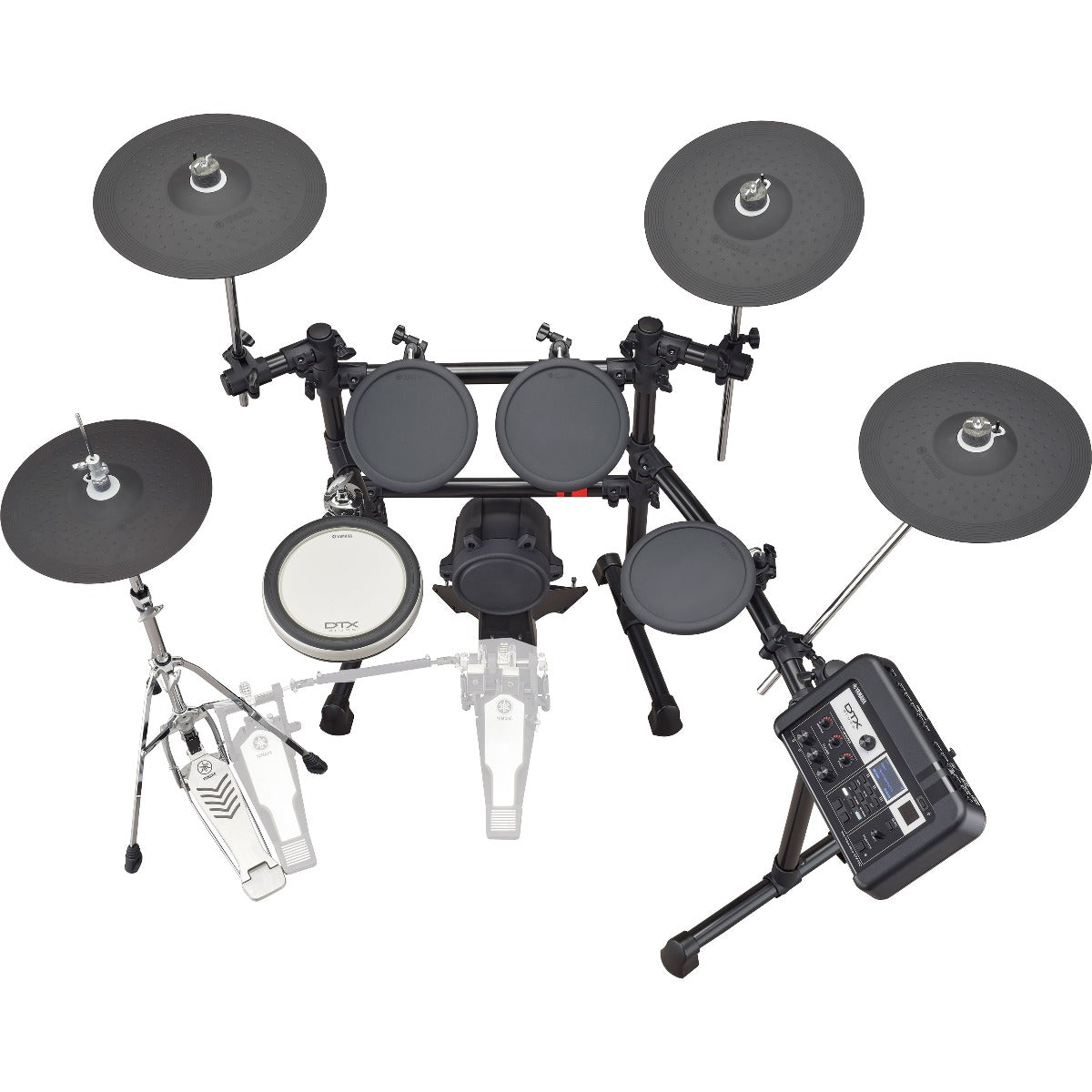 Top view of Yamaha DTX6K2-X Electronic Drum Set