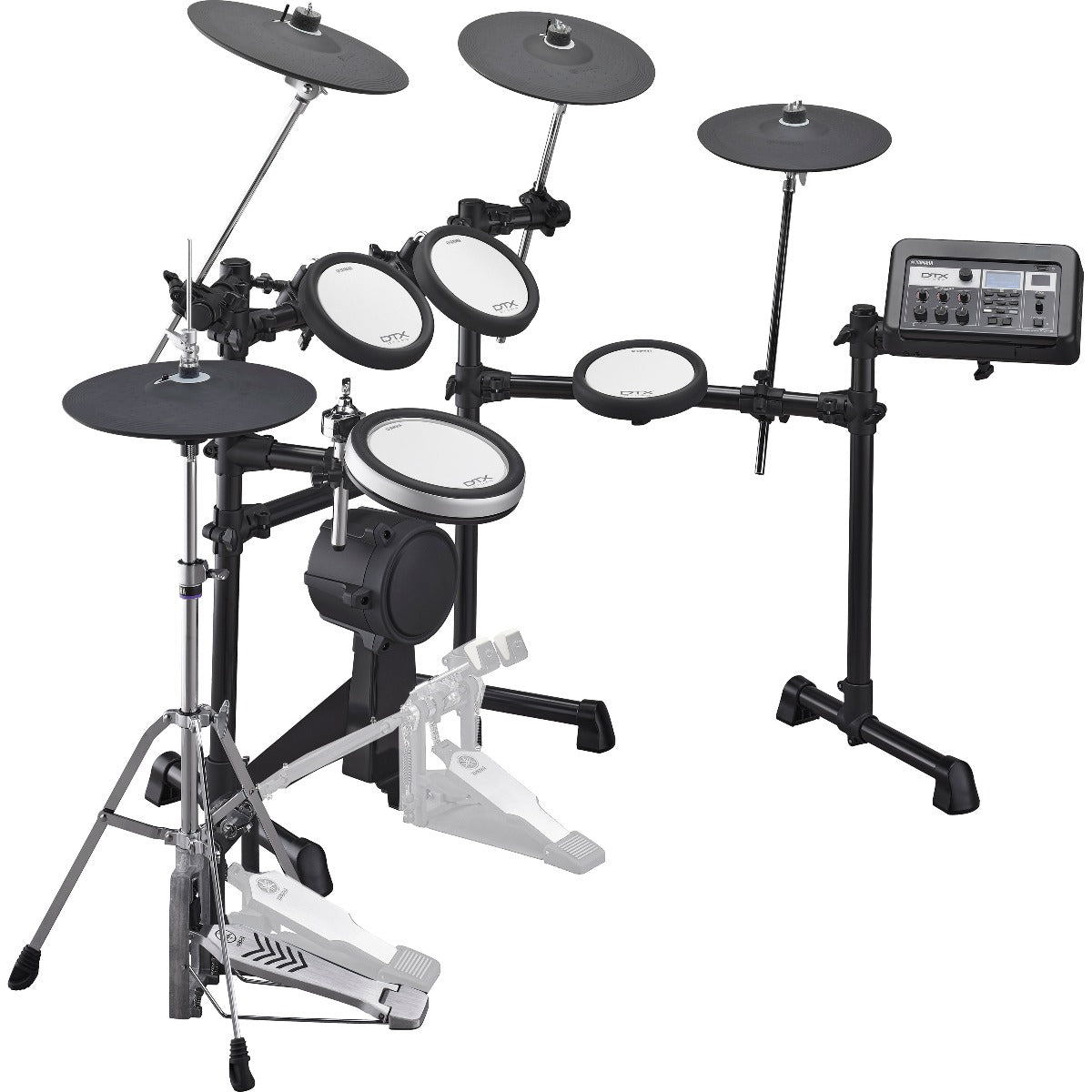 Inside left view of Yamaha DTX6K3 Electronic Drum Set