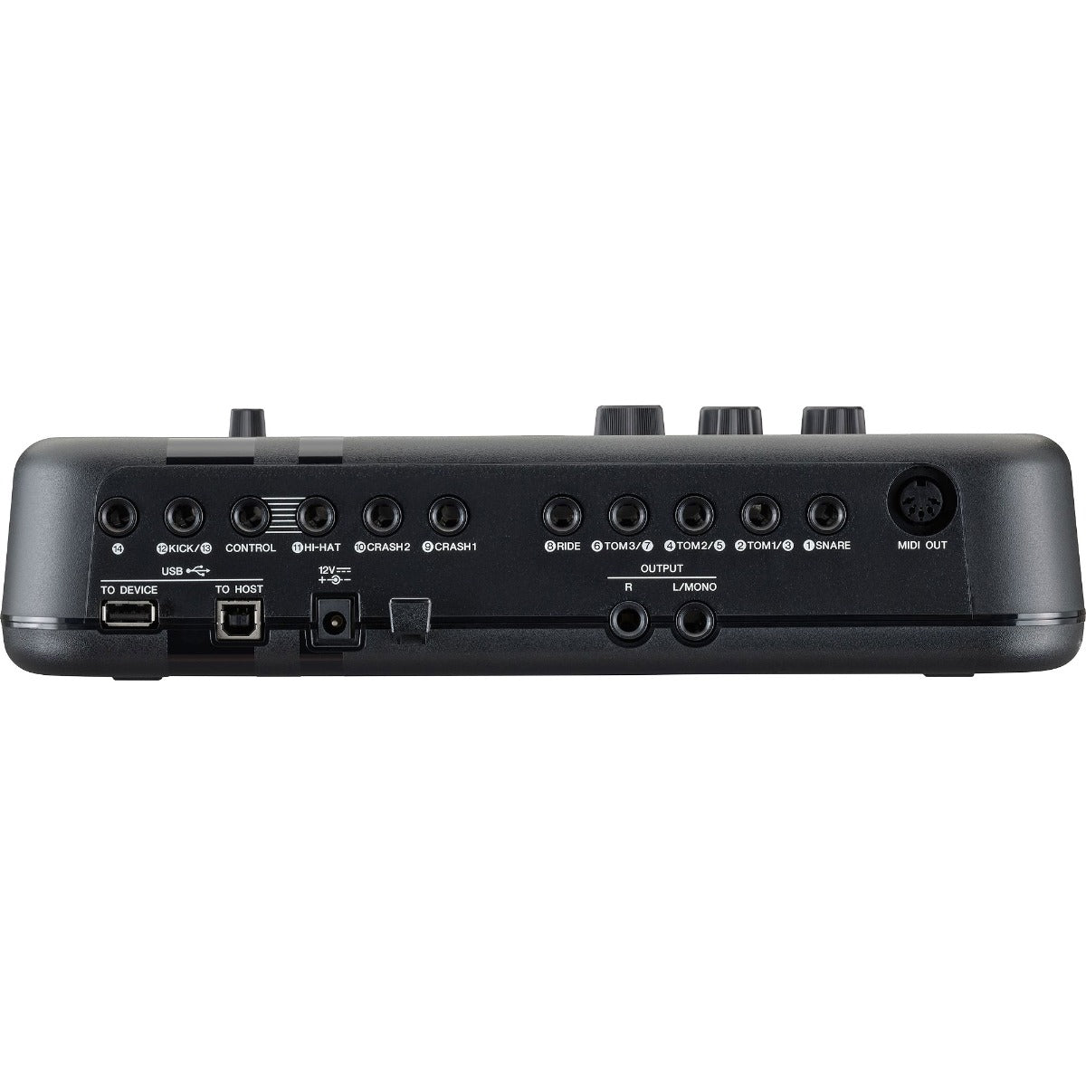 Rear view of Yamaha DTX-PRO Electronic Drum Trigger Module