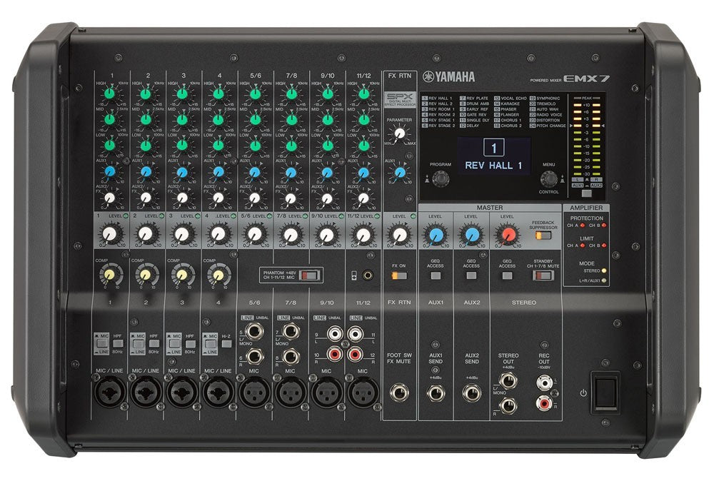 Yamaha EMX7 Powered Mixer