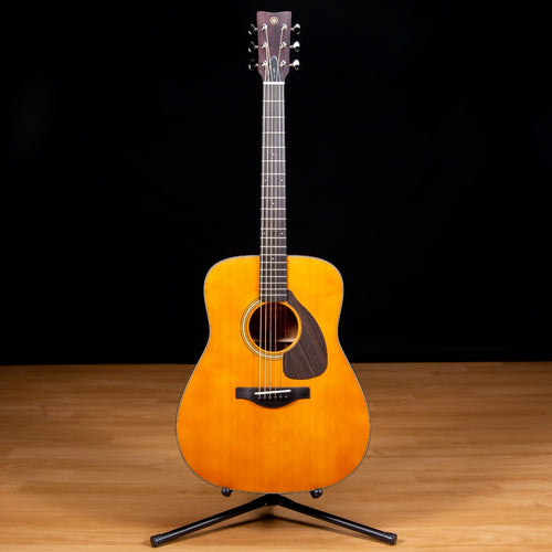 Yamaha Red Label FG5 Acoustic Guitar - Vintage Natural view 2