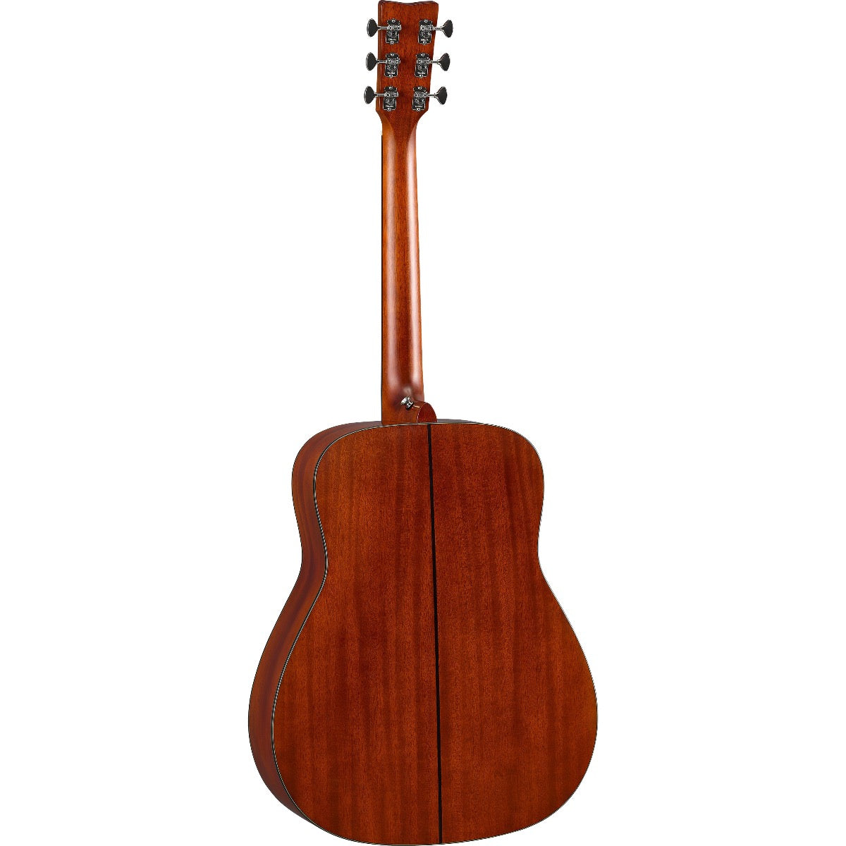 Perspective view of Yamaha Red Label FGX5 Acoustic-Electric Guitar - Vintage Natural showing back and right side