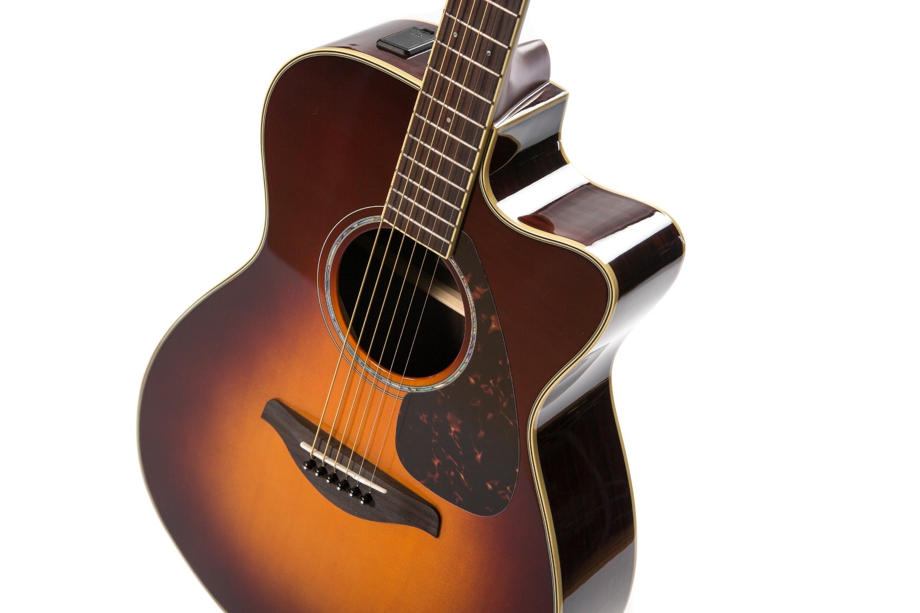 Yamaha FSX830C Acoustic-Electric Guitar - Brown Sunburst – Kraft Music