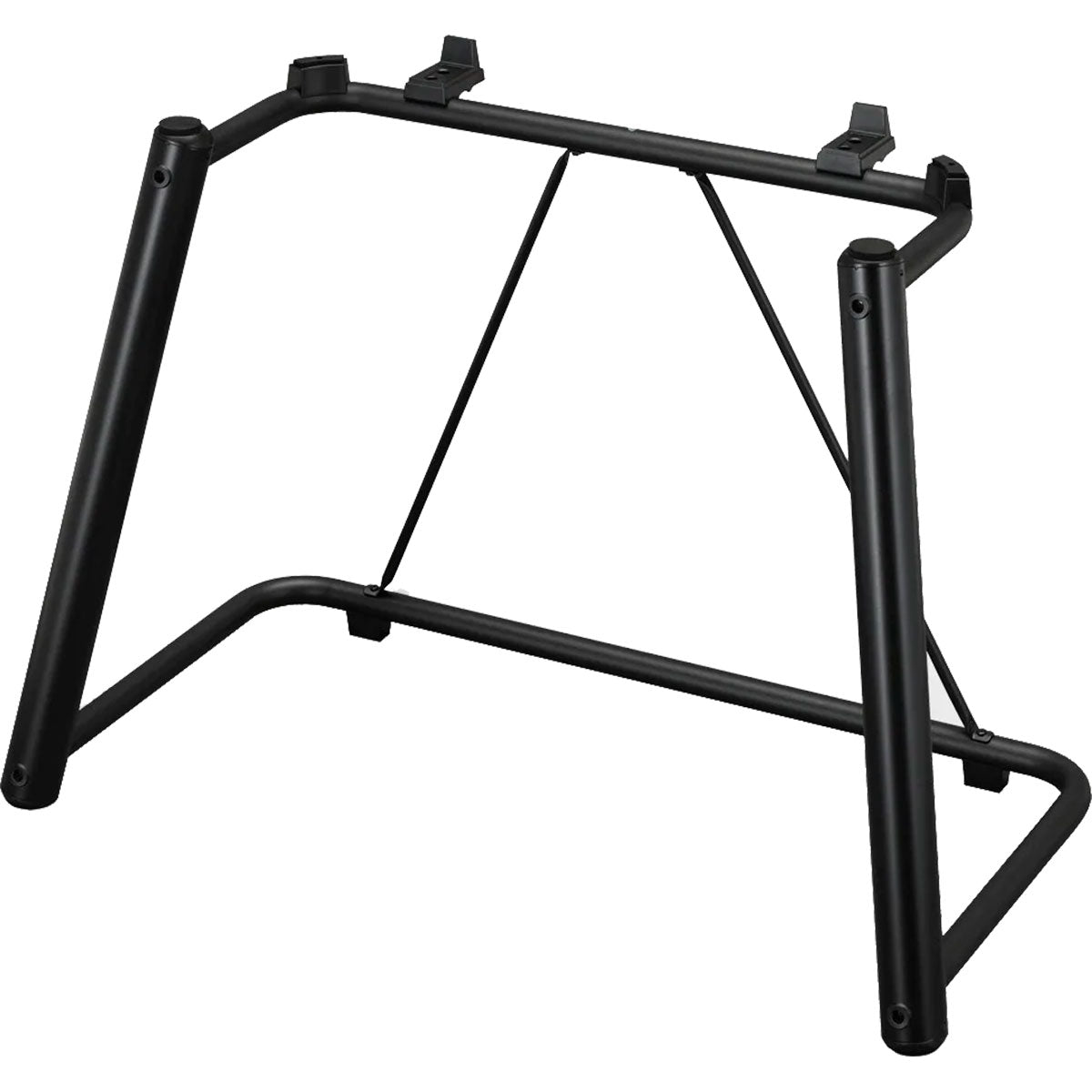 3/4 image of Yamaha L-7B Keyboard Stand showing front, top and right side