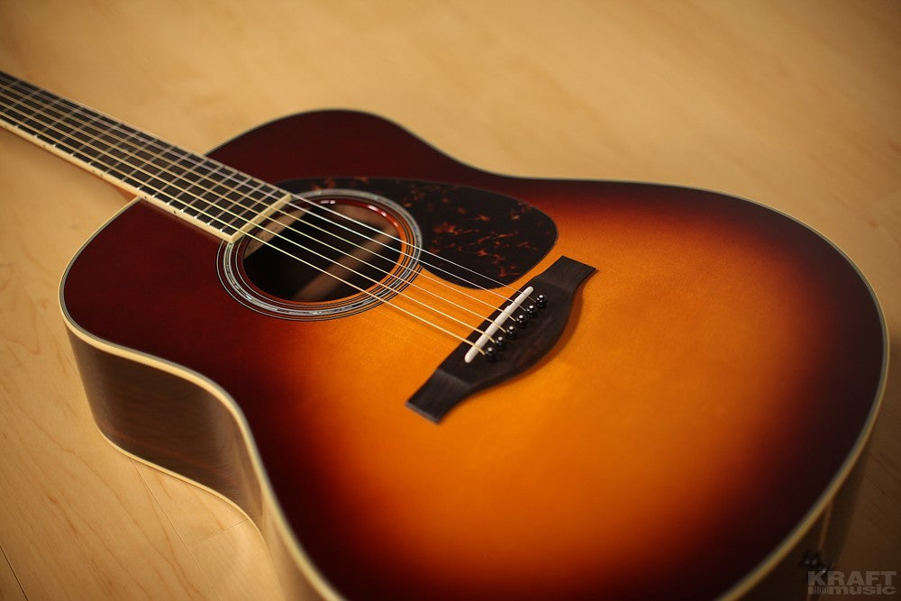 Yamaha LL6 ARE Acoustic Guitar - Brown Sunburst