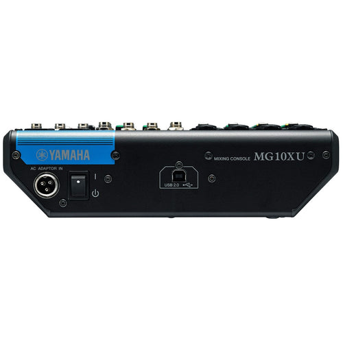 Yamaha MG10XU 10-Channel Compact Stereo Mixer and USB Audio Interface - View 3