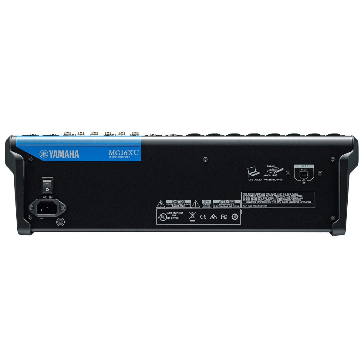 Yamaha MG16XU 16-Channel Stereo Mixer with USB Audio Interface