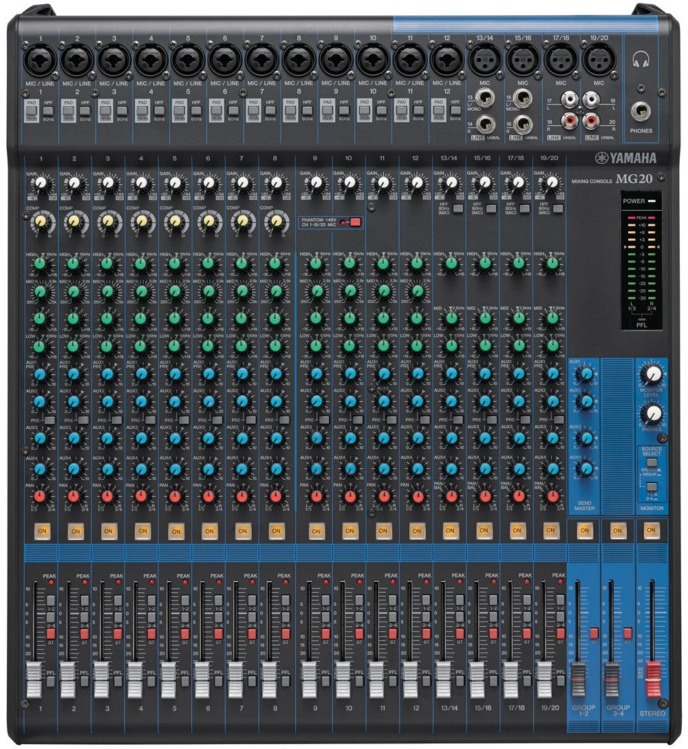 Yamaha MG20 20-Channel Stereo Mixer