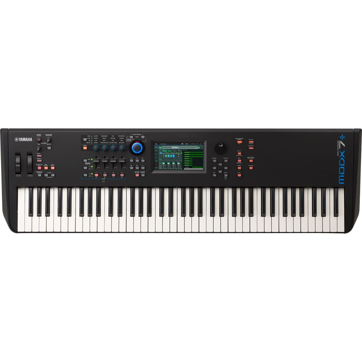 Yamaha MODX7+ 76-Key Synthesizer Keyboard View 1