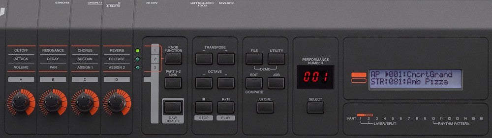 Yamaha MX49 Music Synthesizer - Black STAGE ESSENTIALS Yamaha MX49 Music Synthesizer - Black STAGE ESSENTIALS
