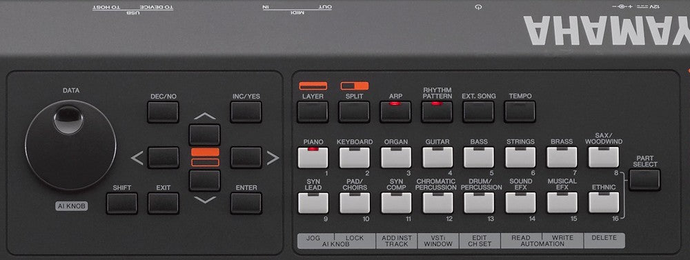 Yamaha MX49 Music Synthesizer - Black KEY ESSENTIALS BUNDLE