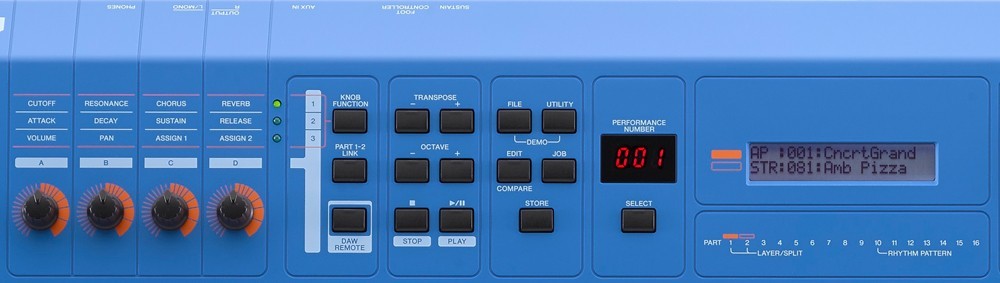 Yamaha MX49 Music Synthesizer - Blue CABLE KIT – Kraft Music