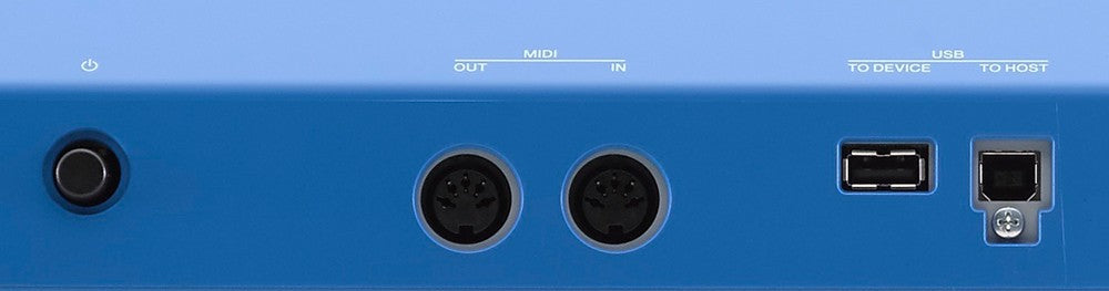 isa　YAMAHA MX49BU Yamaha MX49 Synth/Controller - Blue | Sweetwater