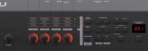 Yamaha MX61 Music Synthesizer - Black
